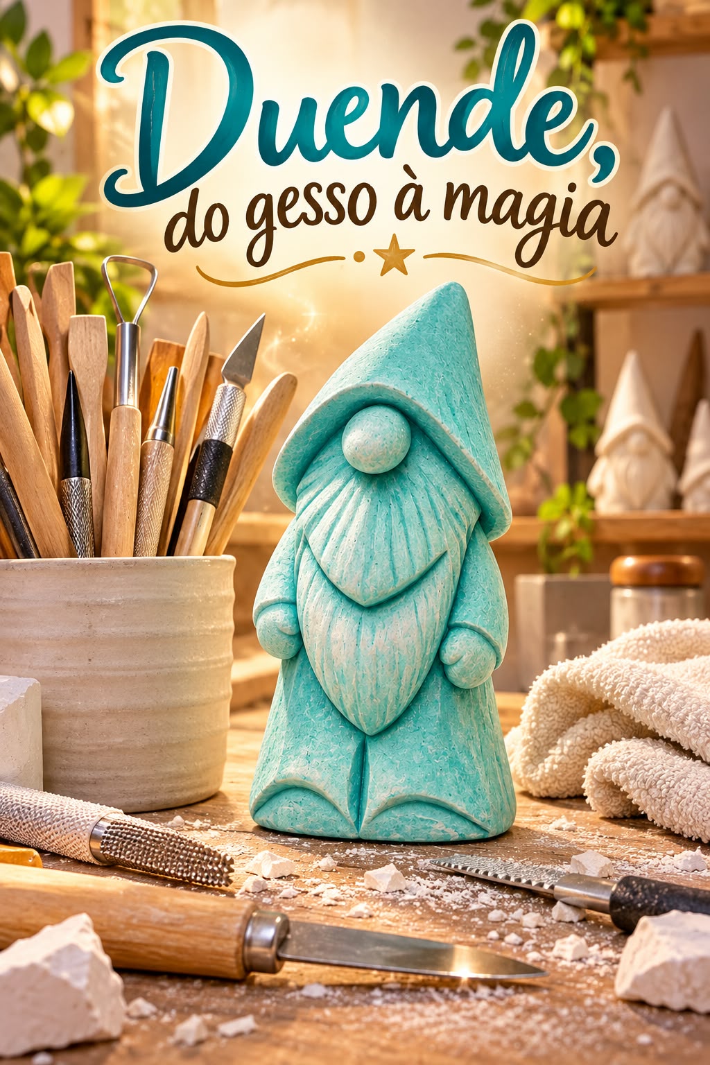 CURSO ESCULPIR EM GESSO